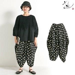Full-Length Pant 100% Cotton Polka Dot [2024 S/S NEW]
