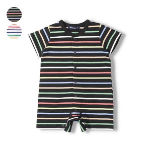 婴儿连身衣/连衣裙 横条纹 简洁