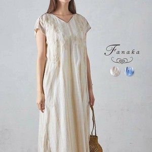 Casual Dress Patchwork Stripe Fanaka One-piece Dress