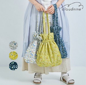 Tote Bag Floral Pattern Drawstring Bag Ripple