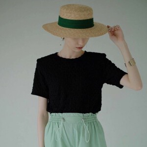 T-shirt Half Sleeve Top Spring/Summer Ladies' Short-Sleeve Cut-and-sew