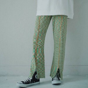 Full-Length Pant Knitted Bottoms Ladies Spring/Summer