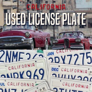 【激レア！】【ヴィンテージ】 ユーズドプレート　CALIFORNIA