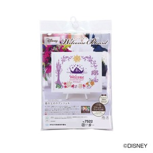 オリムパス ディズニーウェルカムボード クロス・ステッチキット 塔の上のラプンツェル 7522