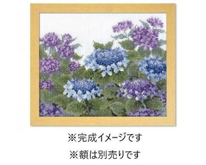 オリムパス　オノエ・メグミ　ししゅうキット　愛すべき花たち　紫陽花　7451