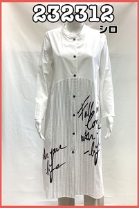Button Shirt/Blouse Stripe Tops Cotton Ladies NEW