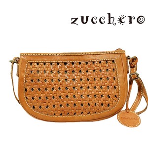 Shoulder Bag Zucchero Lightweight Shoulder Genuine Leather Ladies'