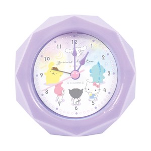 T'S FACTORY Table Clock Sanrio Characters