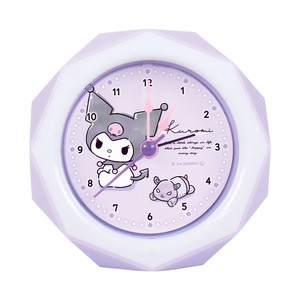 T'S FACTORY Table Clock Sanrio Characters KUROMI
