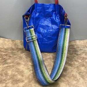 Small Bag/Wallet Colorful Shoulder Strap Stripe Lame