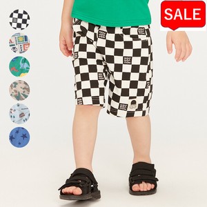 Kids' Short Pant Patterned All Over Stretch M Thin 6/10 length