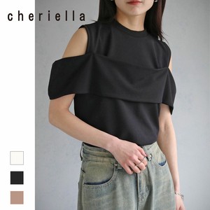 cheriella T-shirt Design Tops Off-The-Shoulder Georgette