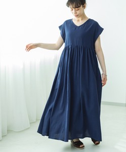 Casual Dress 2Way French Sleeve One-piece Dress