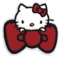 Pre-order Stickers Sticker Fluffy Hello Kitty Sanrio Characters