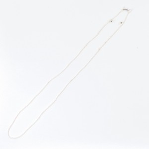 Pearls/Moon Stone Silver Chain Necklace Long 3-way Made in Japan