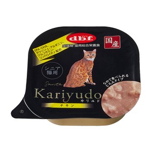 ［デビフペット］Kariyudo(カリユド) シニア猫用 チキン 95g