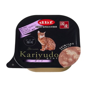 ［デビフペット］Kariyudo(カリユド) シニア猫用 ポーク 95g