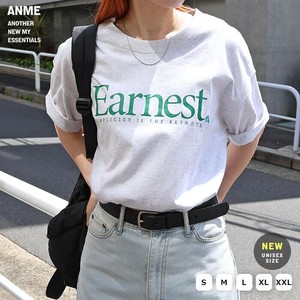 Earnest ロゴプリント 半袖 Tシャツ