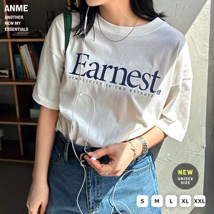 Earnest ロゴプリント 半袖 Tシャツ