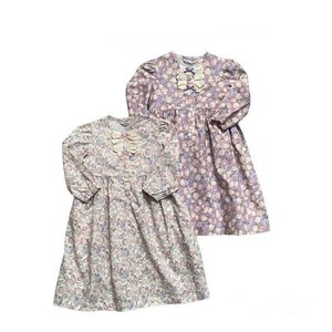 Kids' Casual Dress Tulips One-piece Dress 100 ~ 140cm Made in Japan