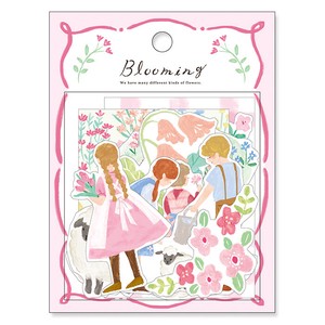 贴纸 粉色 Blooming Sticker