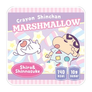 T'S FACTORY Face Towel Crayon Shin-chan Mini Soft Marshmallow