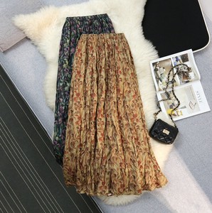 スカート 花柄  ゆったり  レディースファッション      5494#ZCHA3171
