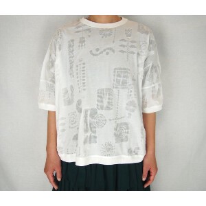 T-shirt Pullover Ripple 2024 Spring/Summer Made in Japan