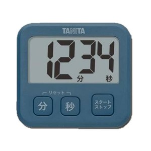 TANITA タニタ 薄型タイマー　ブルー・TD408BL