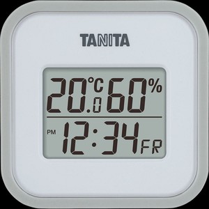 TANITA タニタ デジタル温湿度計 TT-558 グレー