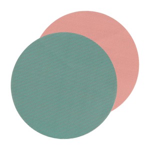 餐垫 dulton 圆形 粉色 绿色