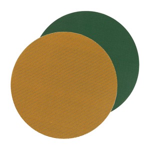 餐垫 dulton 圆形 绿色 黄色