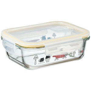 Storage Jar/Bag Kitchen Heat Resistant Glass M 4-pcs