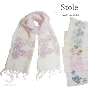 Stole Cotton Embroidered Stole 2024 Spring/Summer