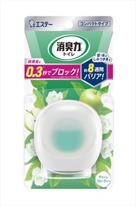 消臭力　コンパクト　トイレ用　本体　グリーンフルーティー 【 芳香剤・トイレ用 】