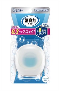 消臭力　コンパクト　トイレ用　本体　リフレッシュサボン 【 芳香剤・トイレ用 】