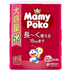マミーポコパンツL62枚ドラえもん 【 オムツ 】