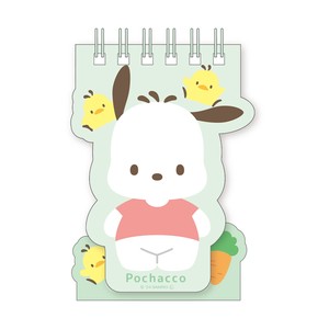 T'S FACTORY Memo Pad Stand Ring Memo Sanrio Characters Pochacco