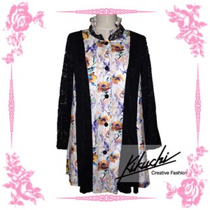 Jacket Colorful Floral Pattern flower 2024 NEW