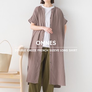 Casual Dress Double Gauze French Sleeve 2024 Spring/Summer