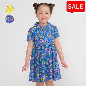 Kids' Casual Dress Flare Colorful One-piece Dress M