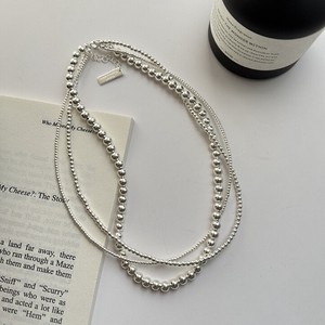 Silver Chain Necklace sliver Spring/Summer