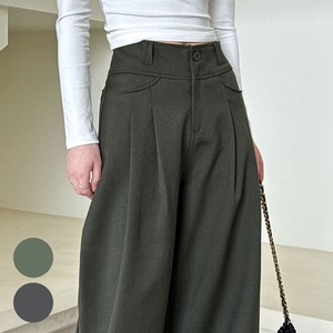 Full-Length Pant Waist Wide Wide Pants