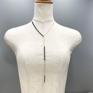 Necklace/Pendant Design Necklace Bijoux black Rhinestone