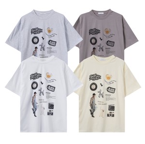 【2024春夏新作】カントリーデジタルプリントTシャツ