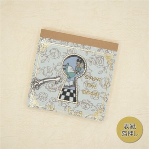 Memo Pad Alice Block memo Stationery Made in Japan