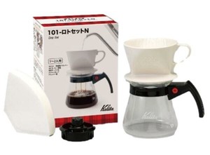 Kalita(カリタ)　ドリップセット&ギフトセット　101-ロトセットN　35161