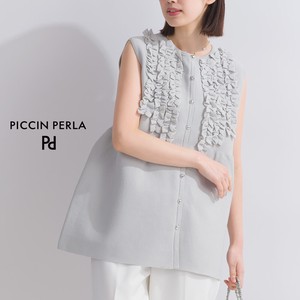 Sweater/Knitwear Sleeveless Peplum 2024 Spring/Summer