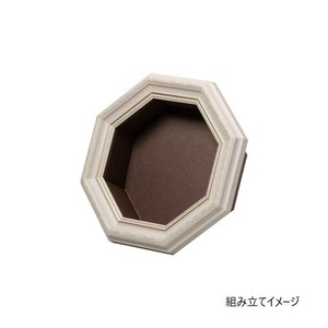 Cazaro フレーム+紙BOX ロイヤル 八角 クラシックホワイト 36P004P0401