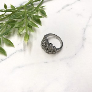 Rhinestone Ring sliver Bijoux Rings Rhinestone